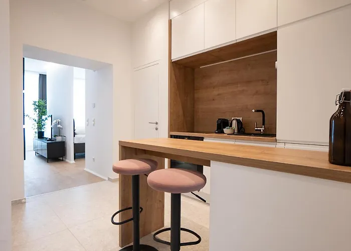 Apartment Posh With A King-size Bed And Modern Design Wien