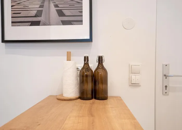 Apartment Posh With A King-size Bed And Modern Design Wien
